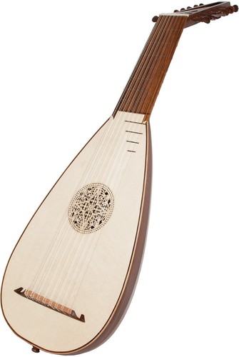 Roosebeck course travel lute - 8-course,